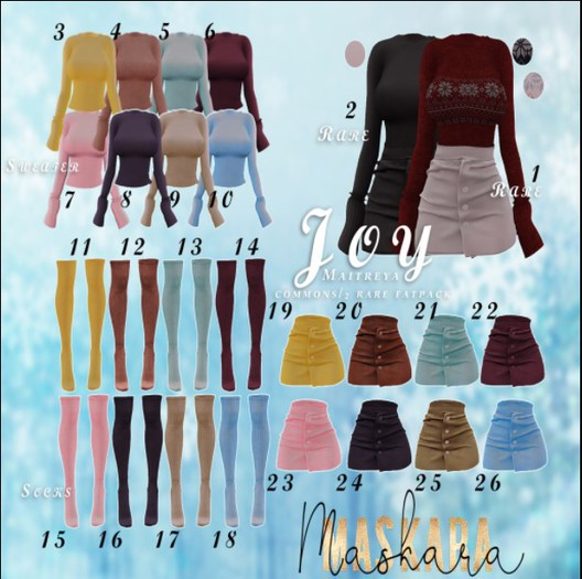 1. MasKara Joy Collection - 1 RARE (LARA)
