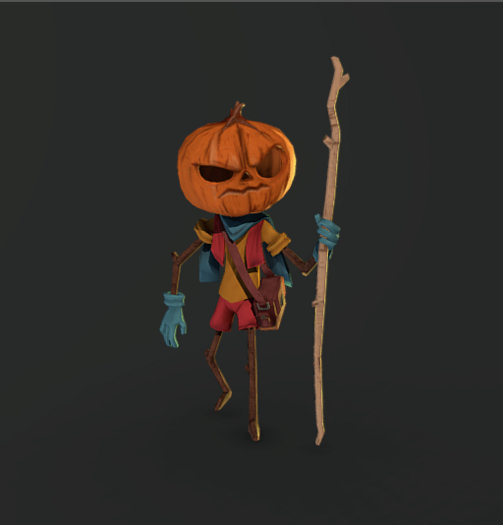 Walking Pumpkin