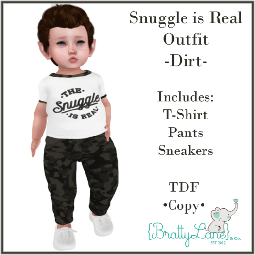 {BL}Snuggle is Real Outfit-Dirt