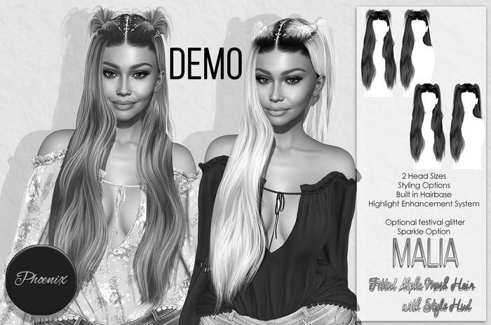 :::Phoenix::: Malia Hair Demo