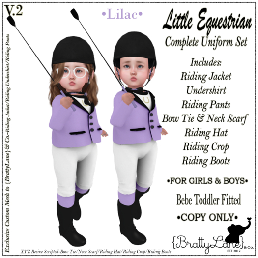 {BL}LE Complete Outfit V2-BBT-Lilac