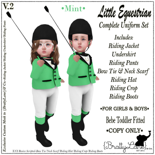 {BL}LE Complete Outfit V2-BBT-Mint