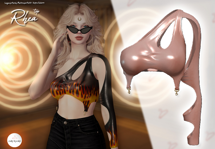nude  VAKI KVAKI top ~Rhea~