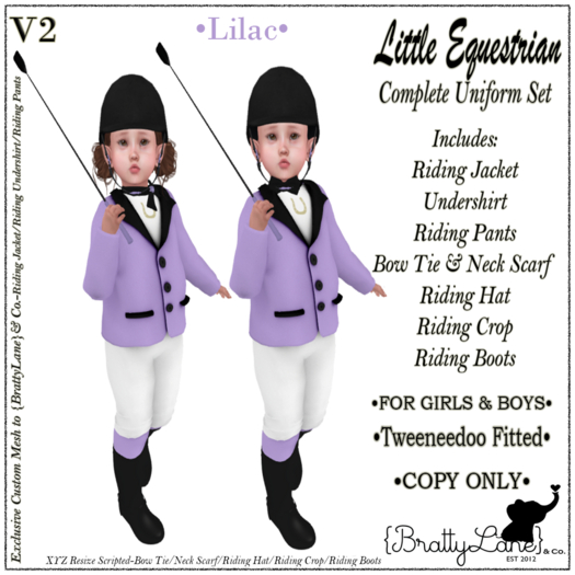 {BL}LE Complete Outfit V2-TWD-Lilac