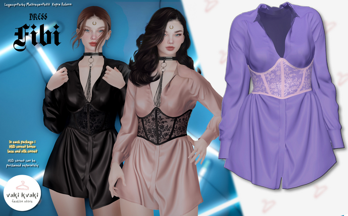 lilack VAKI KVAKI dress ~Fibi~