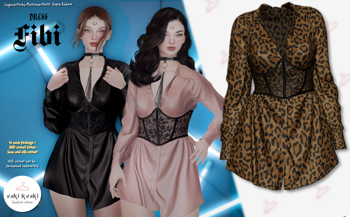 leopard VAKI KVAKI dress ~Fibi~