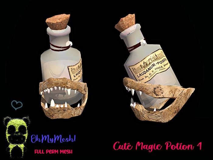 OhMyMesh! Cute Magic Potion 4 - Full Perm Mesh