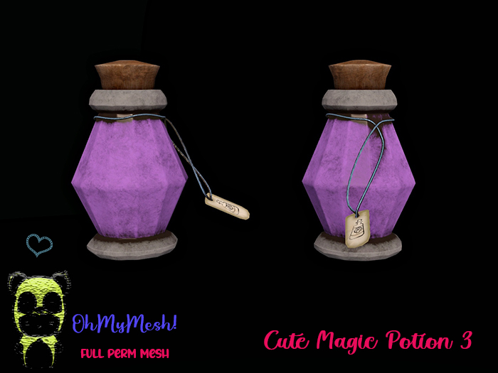 OhMyMesh! Cute Magic Potion 3 - Full Perm Mesh