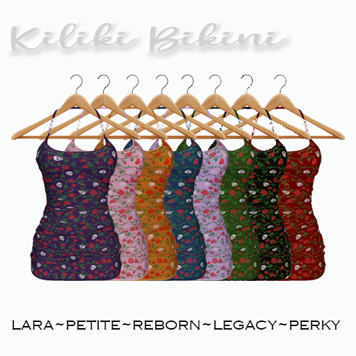 [kb] Skull & Rose Mini Dress - FatPack
