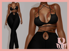 Rosary. Bidi . Top Black