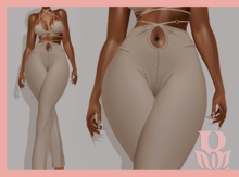Rosary. Bidi . Pants Tan