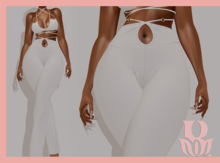 Rosary. Bidi . Pants White