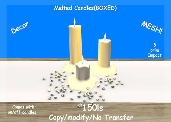 Melted Candles(BOXED)