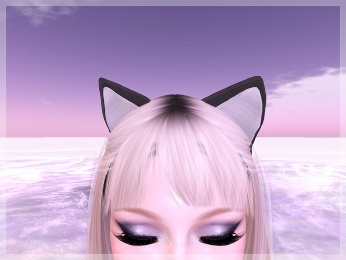 Majestic.+ Black&Gray Cat Ears