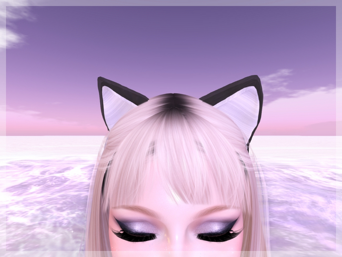 Majestic.+ Black&Silver Cat Ears