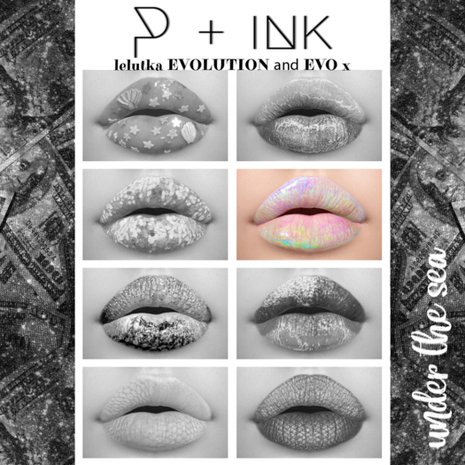 DEMO under the sea lipstick collection [ P + ink ] APPLIER