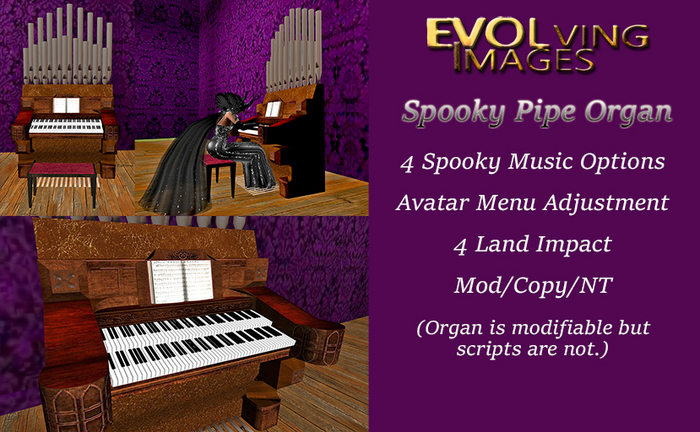 Spooky Pipe Organ R2 Packed