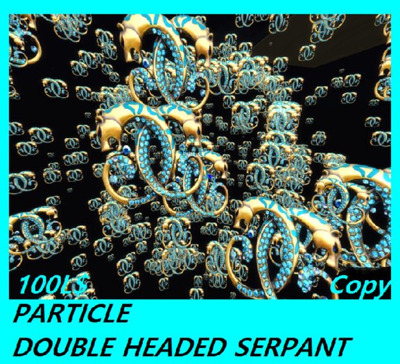 PARTICLE DOUBLE HEADED SERPANT