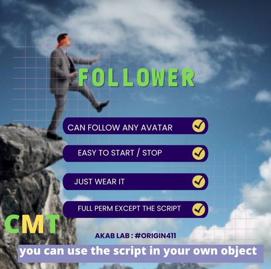 Follower : following any avatar
