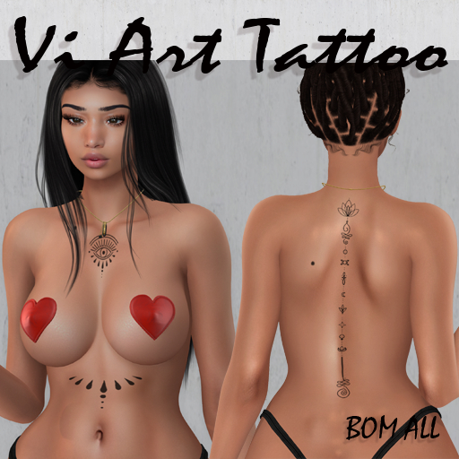 VI ART Tattoo BOM Femeli-ART V