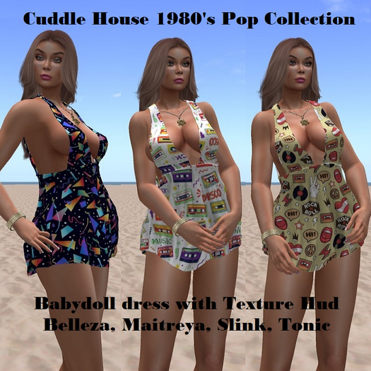 Cuddle House 1980's Pop  Collection - Free Group Gift