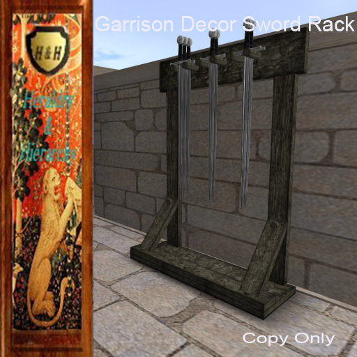 Garrison Sword Rack Decoration v2 updated