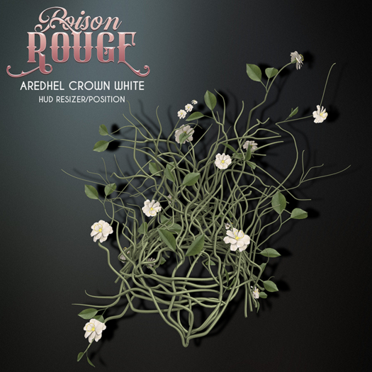 POISON ROUGE Aredhel Crown White