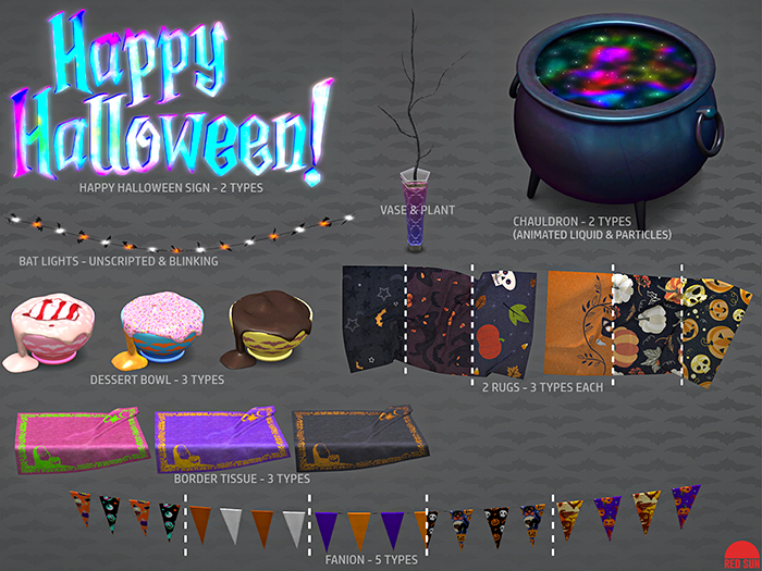 REDSUN - Magical Halloween SET