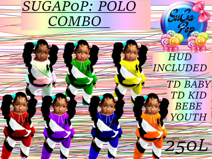 SUGAP0P: POLO COMBO  (TD KID FATPACK)
