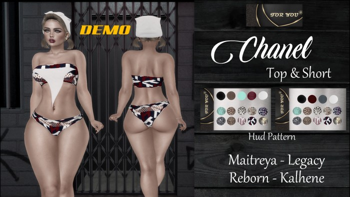::F:: Chanel Pattern outfit DEMO