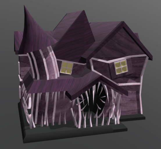 Halloween monster house