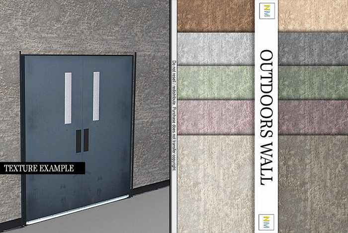 Outdoors Wall 10 Seamless Builders Textures NM