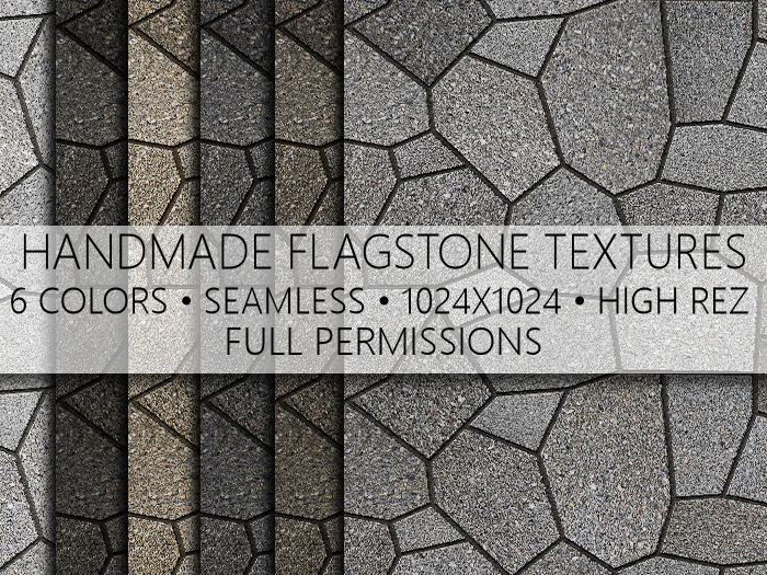 Deco Soup. Flagstone Texture Set  