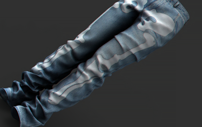 O//. JACQUEMUS /SKULLETONV1 PANTS