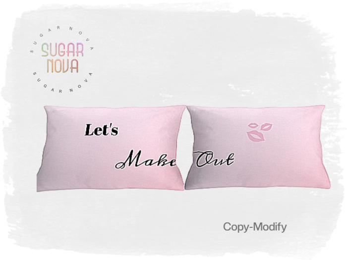 SN - Bed Pillows Let's Make Out