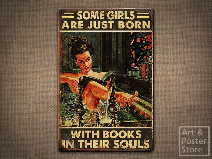Some Girls | Metal Style Wall Sign Poster | WWB 