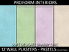 Second Life Marketplace - PROFORM Textures - Wall Plaster - Shabby Chic ...