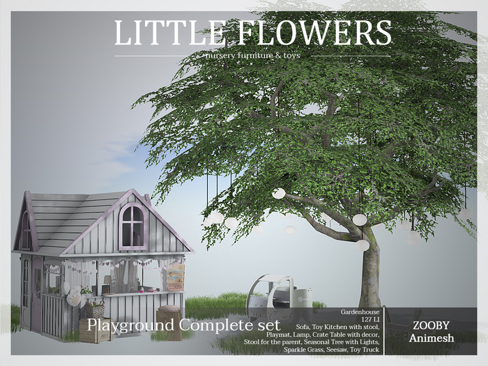 Complete Play Ground landscape|Zooby Animesh