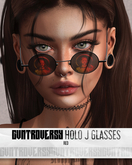 CVNTROVERSY // holo j. glasses; red