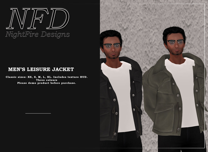 [NFD] Men's  Leisure Jacket