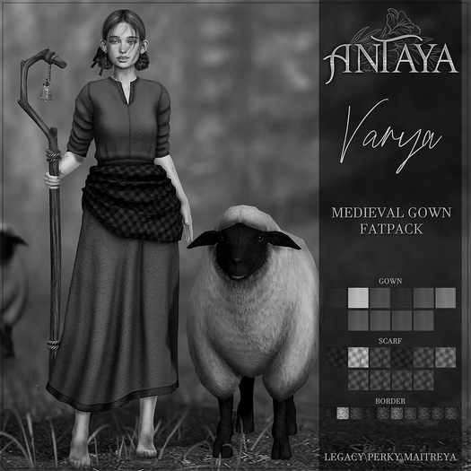 :: ANTAYA :: Medieval gown "Varya" demo