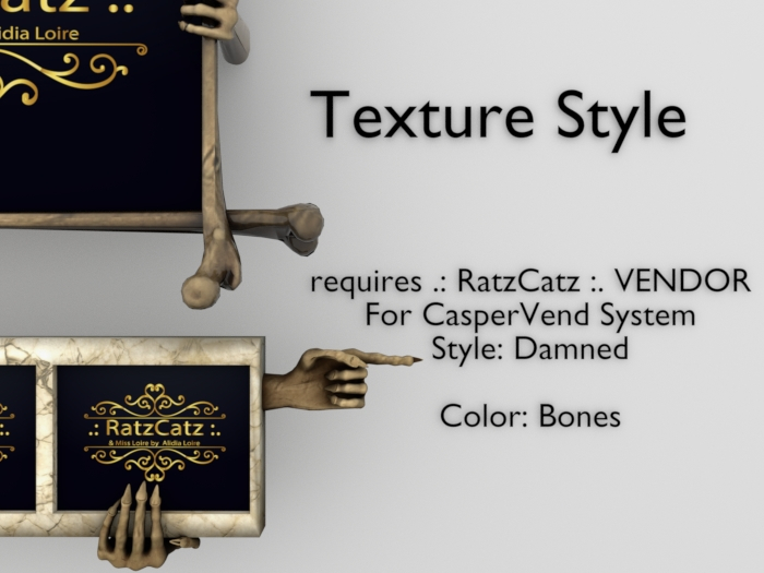 TEXTURES for .: RatzCatz :. Vendor - Damned Style -BONES