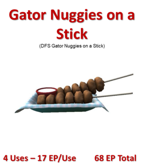Second Life Marketplace - DFS Gator Nuggies on a Stick (DFS - Texture Only)