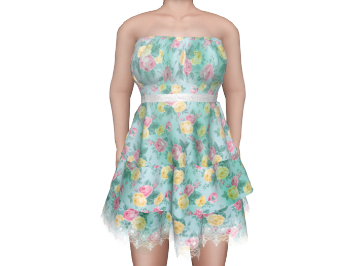 Flower Dress Mint