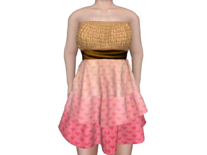 Ice Cream Dress Strawberry