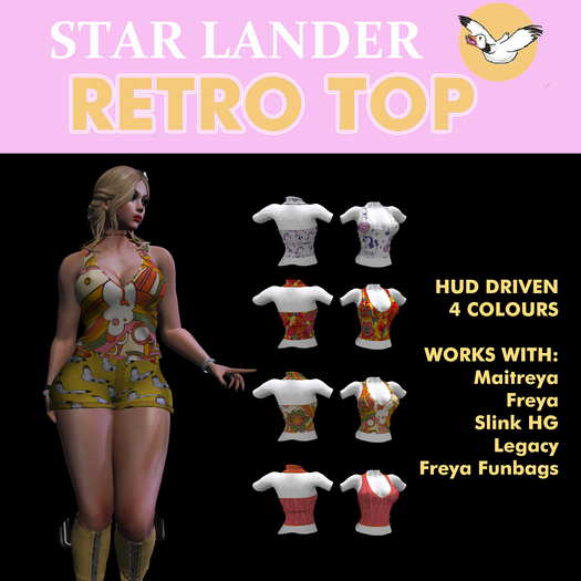 StarLander - Retro Top