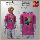 Threads Hoodie Set [2cute] But Why?