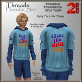 Threads Hoodie Set [2cute] Enjoy The Little Things