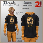 Threads Hoodie Set [2cute] Creepy Cute