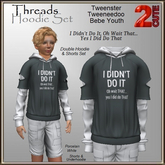 Threads Hoodie Set [2cute] I Didnt Do It...